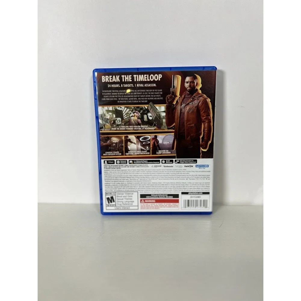 Deathloop PS5 Sony PlayStation 5 Game – Disc & Case Complete‎ CIB Tested